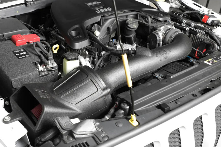 K&N Filters 57 Series FIPK Cold Air Intake - High-Flow, Roto-Mold Tube