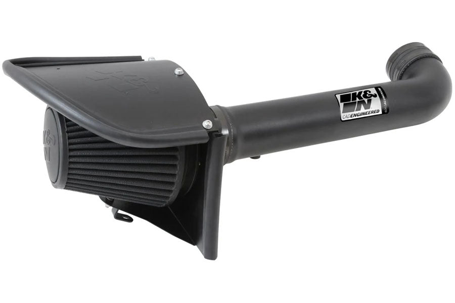 K&N Filters Blackhawk Induction Cold Air Intake - Dry-Flow, Aluminum Tube