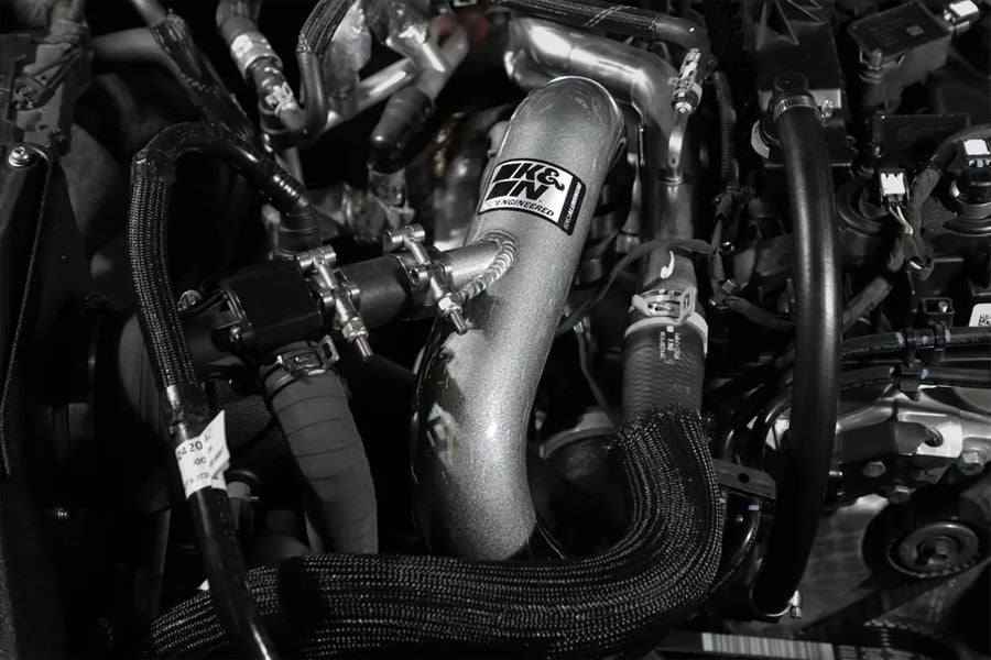 K&N Filters Charge Pipe Kit - Aluminum Tube