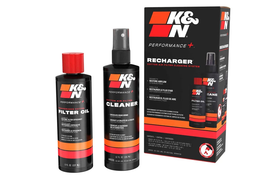 K&N Filters Recharge Air Filter Service Kit - Squeeze Red