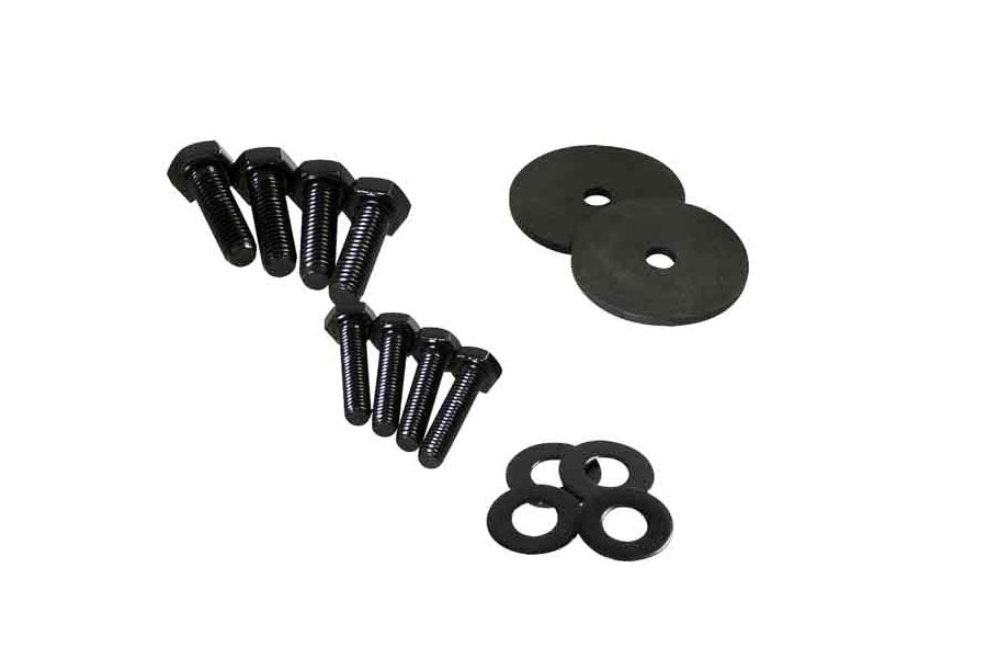 Kentrol Hood Kit w/o Hood Catch - Black Powder Coat
