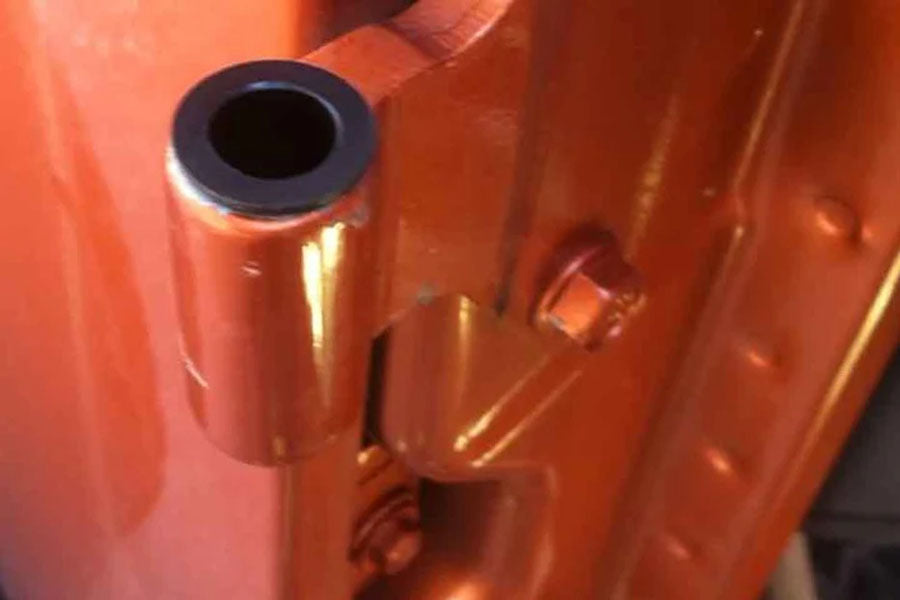 Kentrol Black Delrin Door Hinge Liners