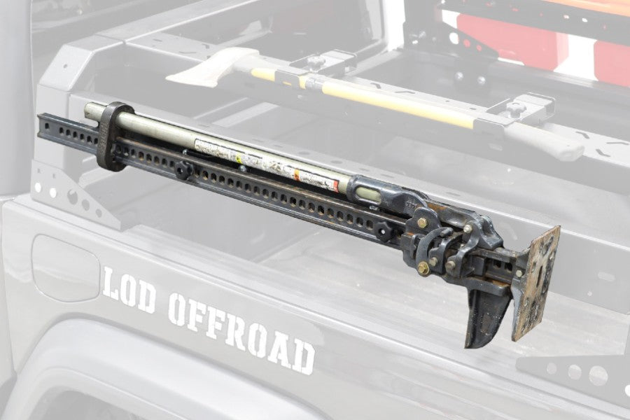 LOD Black Ops Bed Rack Hi Lift Mount - Black