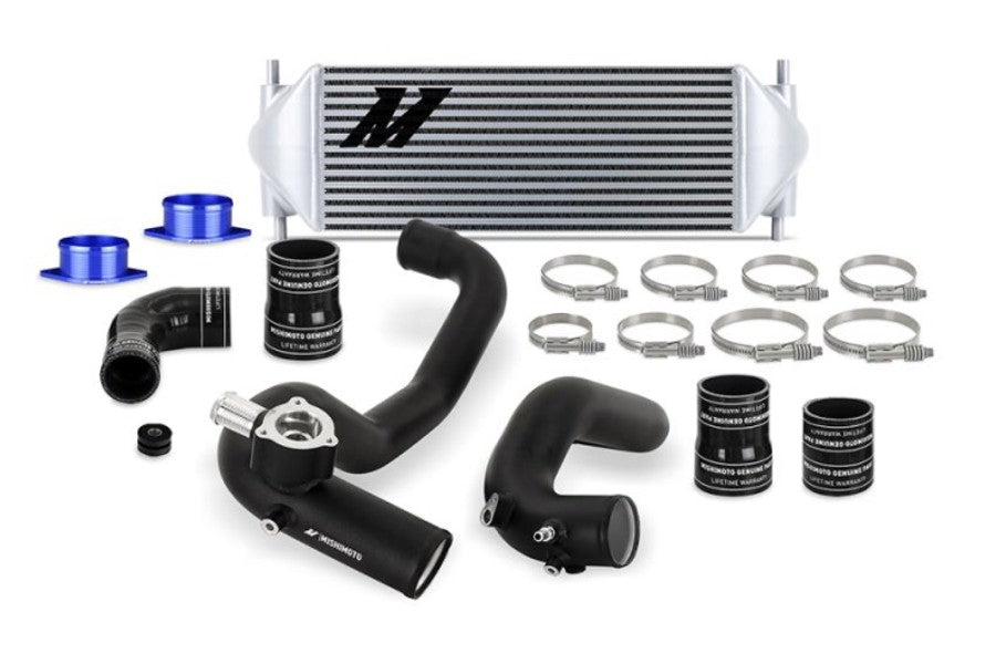 Mishimoto Performance Intercooler Kit, Black Pipes, Silver Core