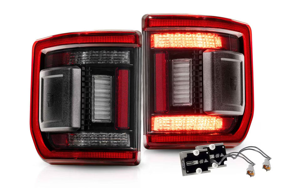 Morimoto XB LED Low Profile Tail Lights Set - Red
