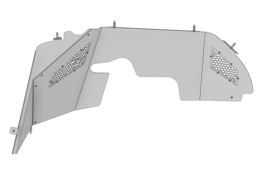 Motobilt High Clearance Front Inner Fenders - Falcon, for 40in+ Tires