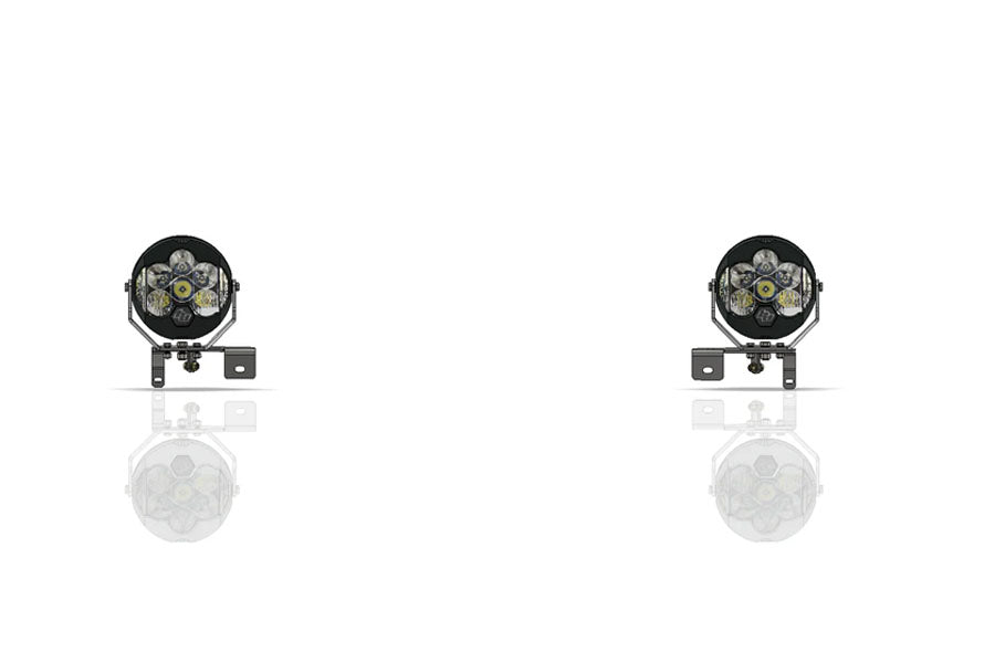 Motobilt Headlight Bracket Kit for Baja Designs LP6