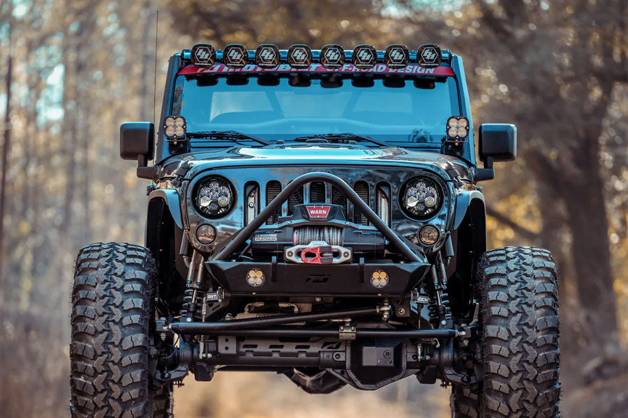 Motobilt Headlight Bracket Kit for Baja Designs LP6