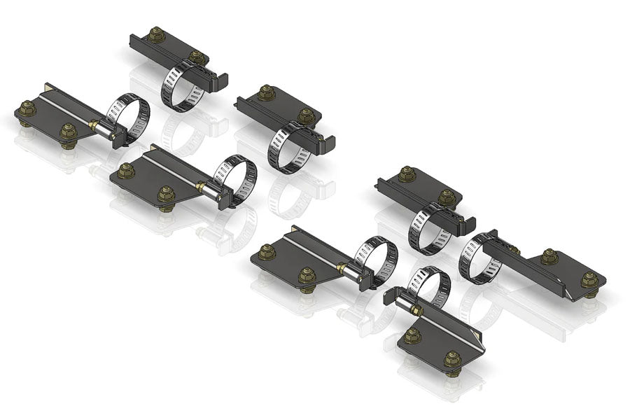Soft Top Door Surround Bracket Kit for Motobilt Jeep JLU MB3045 Cage Kit