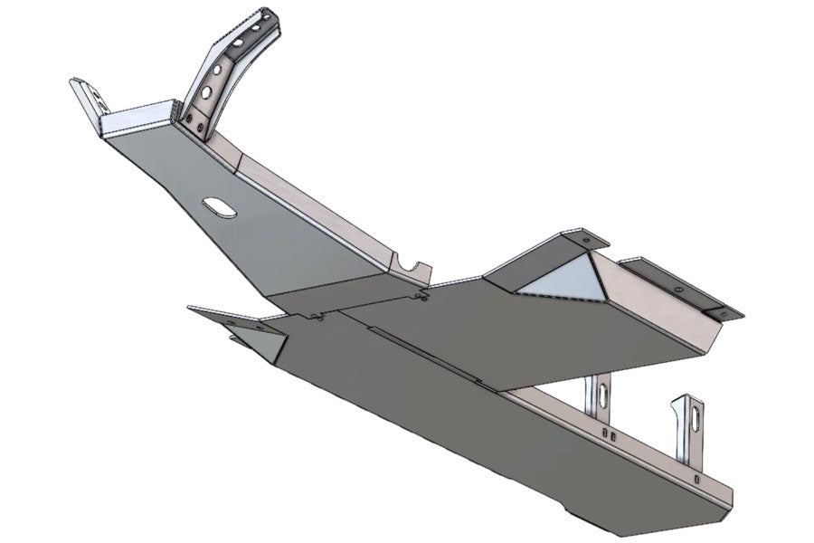 Next Venture Motorsports Aluminum Belly Skids w/ UHMW