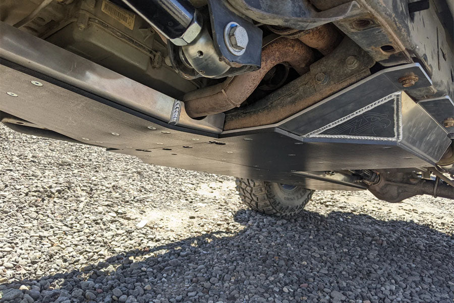 Next Venture Motorsports Aluminum Belly Skids w/ UHMW