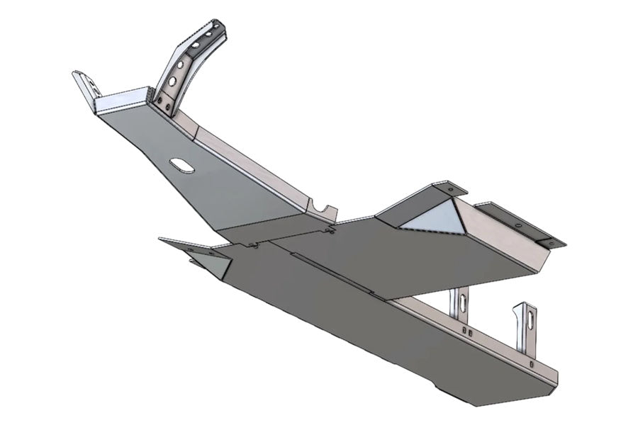 Next Venture Motorsports Aluminum Belly Skid - Bare
