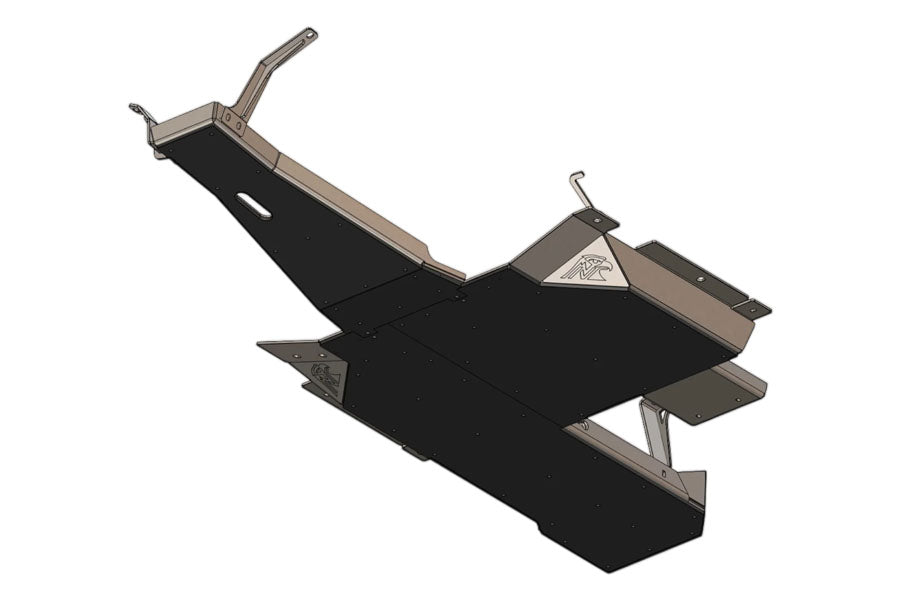Next Venture Motorsports Aluminum Belly Skid - Bare