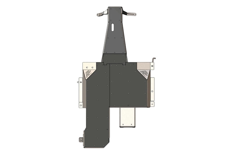 Next Venture Motorsports Aluminum Belly Skid - Bare