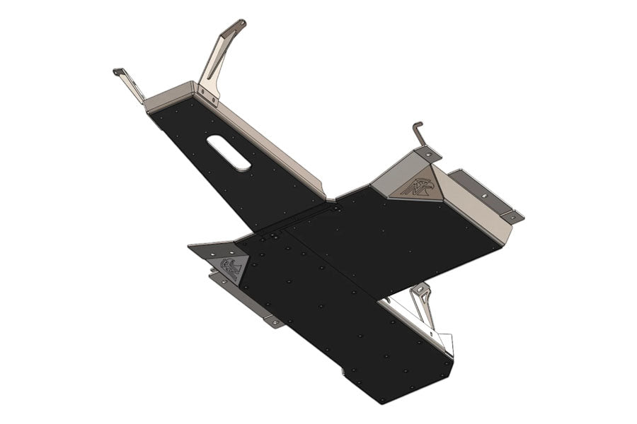 Next Venture Motorsports Aluminum Belly Skid - UHMW