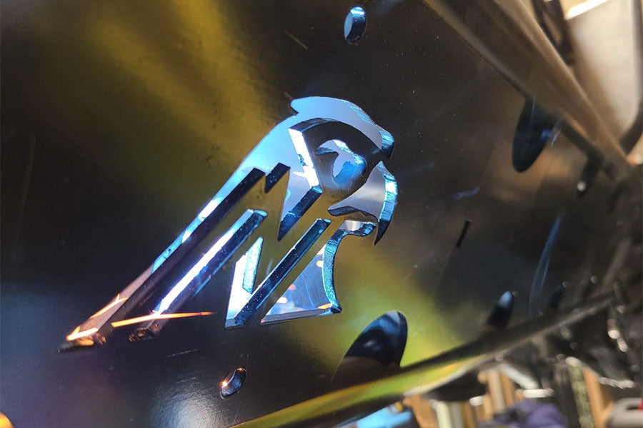 Next Venture Motorsports Rock Sliders Rimrocker Series, Frame Mounted w/ Aluminum Inserts