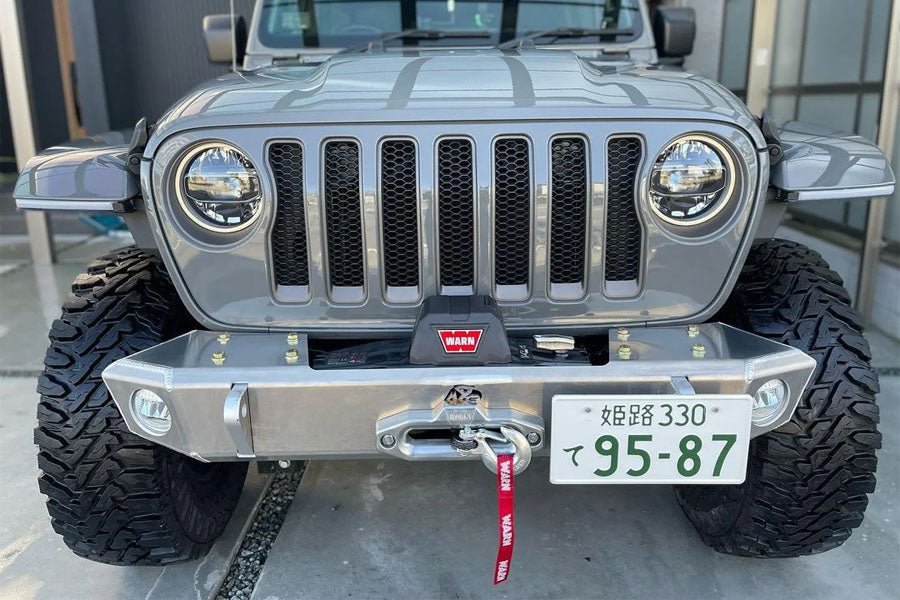 Next Venture Motorsports Aluminum Adventure Front Bumper & Lower Skid Plate - Bare