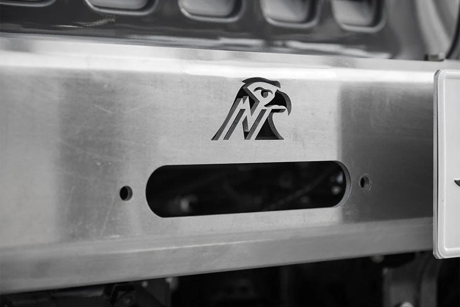 Next Venture Motorsports Aluminum Adventure Front Bumper Only w/ 7in Stinger - Bare