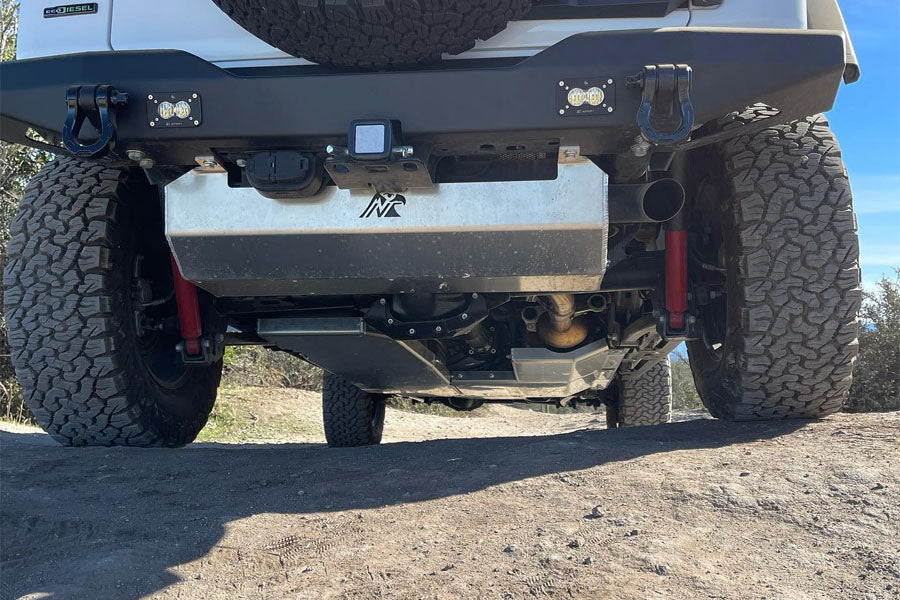 Next Venture Motorsports Aluminum Belly Skid w/ Rear Exhaust&DEF Skid - Bare