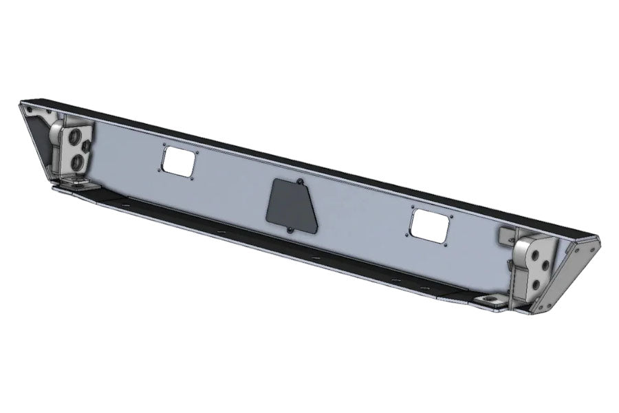 Next Venture Motorsports Rear Aluminum Frame Chop Bumper w/ Baja S2 Cutouts - Bare