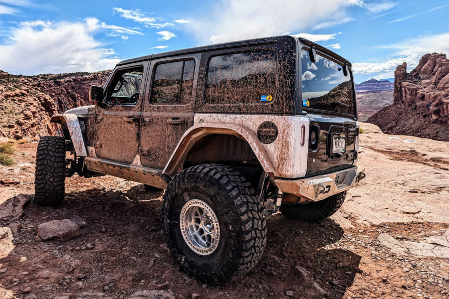 Next Venture Motorsports Rear Aluminum 'Blank' Full Corner Armor