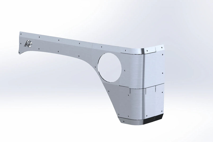 Next Venture Motorsports Rear Steel 'Blank' Full Corner Armor