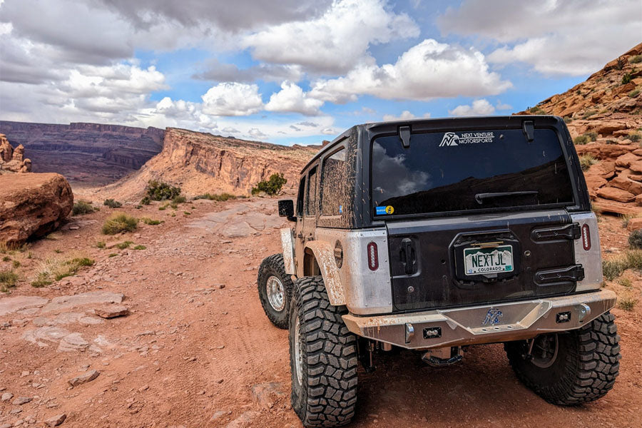 Next Venture Motorsports Rear Steel 'Blank' Full Corner Armor