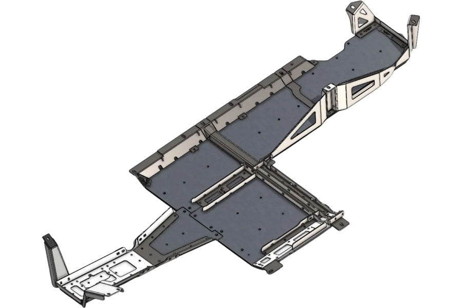 Next Venture Motorsports 7000-Series Aluminum Belly Skid, Non E-Torque