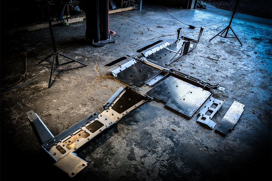 Next Venture Motorsports 7000-Series Aluminum Belly Skids - No E-Torque Skid