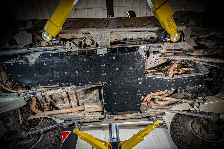 Next Venture Motorsports 7000-Series Aluminum Belly Skids - No E-Torque Skid