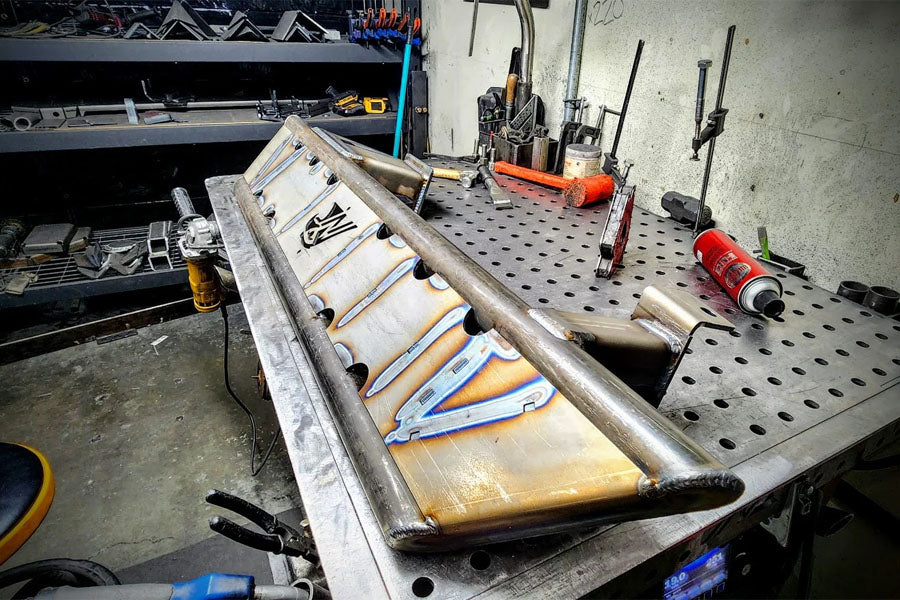 Next Venture Motorsports Rimrocker Rock Sliders, Frame Mounted w/ Inserts