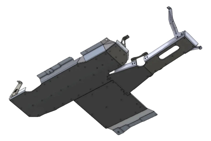 Next Venture Motorsports Aluminum Belly Skid w/ UHMW