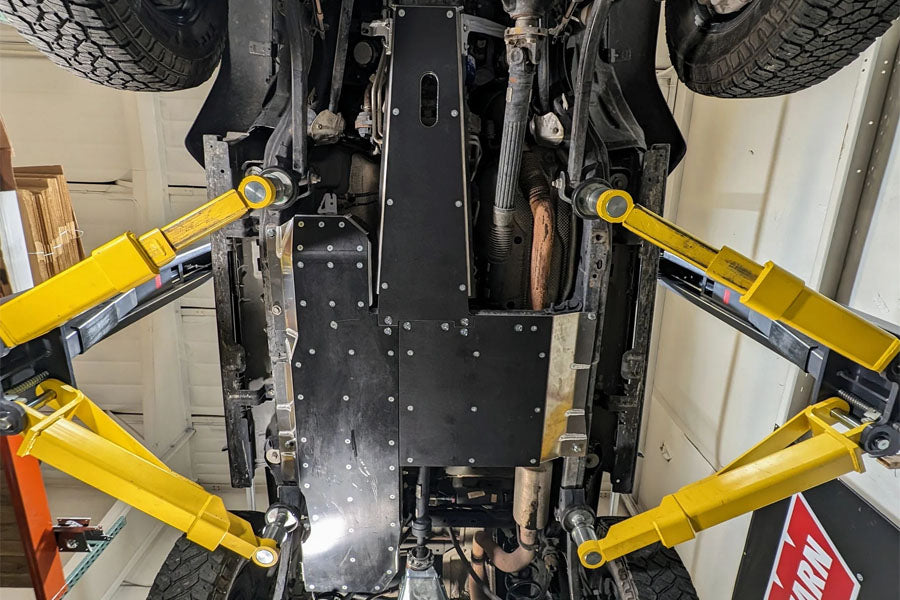 Next Venture Motorsports Aluminum Belly Skid w/ UHMW