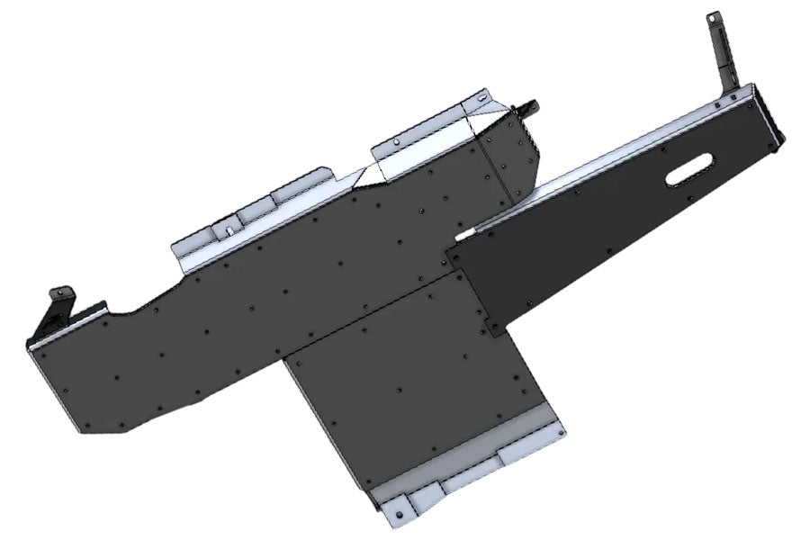 Next Venture Motorsports Aluminum Belly Skid w/ UHMW
