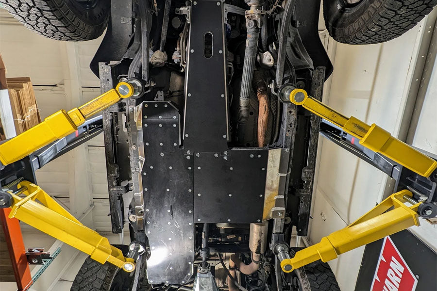 Next Venture Motorsports Aluminum Belly Skid w/ UHMW
