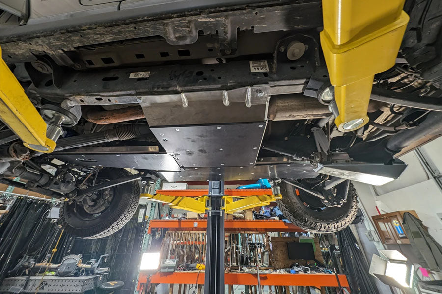 Next Venture Motorsports Aluminum Belly Skid w/ UHMW