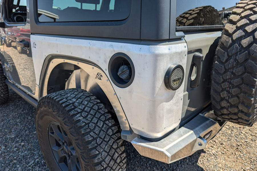 Next Venture Motorsports Rear Aluminum 'Blank' Full Corner Armor