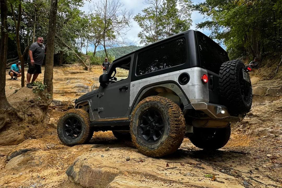 Next Venture Motorsports Rear Aluminum 'Blank' Full Corner Armor