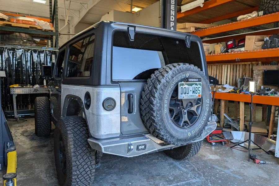 Next Venture Motorsports Rear Aluminum 'Blank' Full Corner Armor