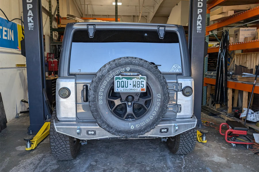 Next Venture Motorsports Rear Aluminum 'Blank' Full Corner Armor