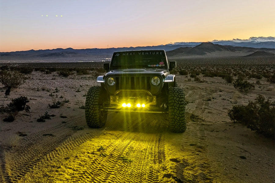 Next Venture Motorsports Ultimate Clearance 3in Frame Chop Front Bumper w/ LED Mount & 5in Stinger