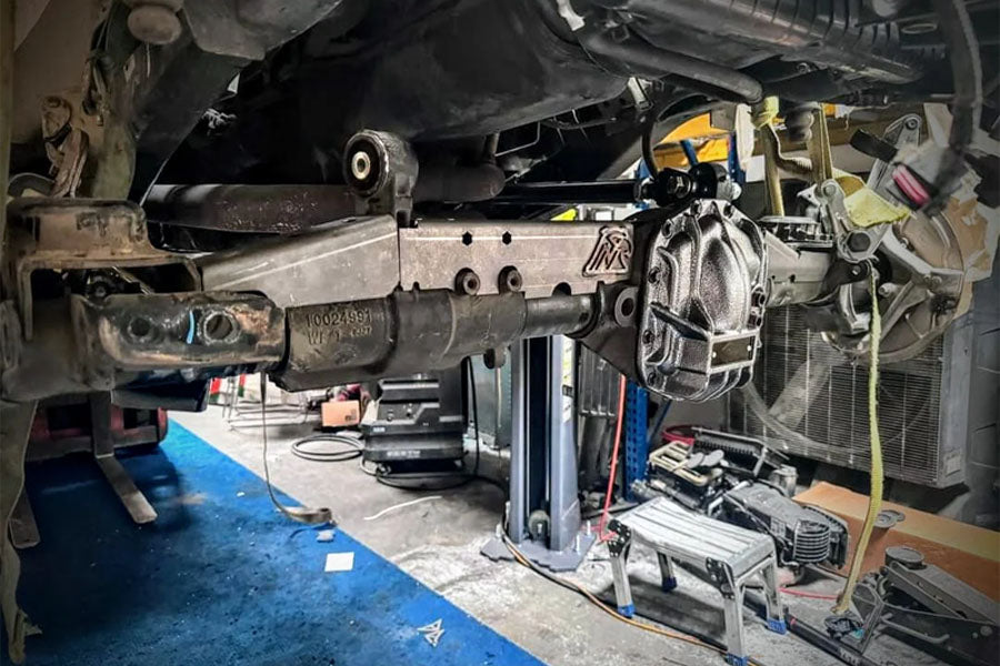 Next Venture Motorsports Front Axle Truss Advantek Dana 44/M210 w/ Gusset & Tie In