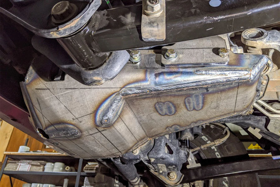 Next Venture Motorsports Front Diff Skid M210 - Bare Metal