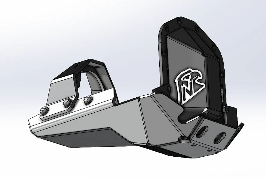 Next Venture Motorsports Front Diff Skid M210 - Bare Metal