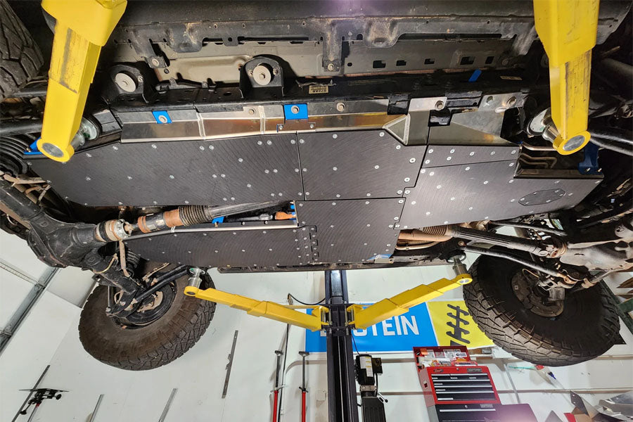 Next Venture Motorsports Aluminum Belly Skids - UHMW