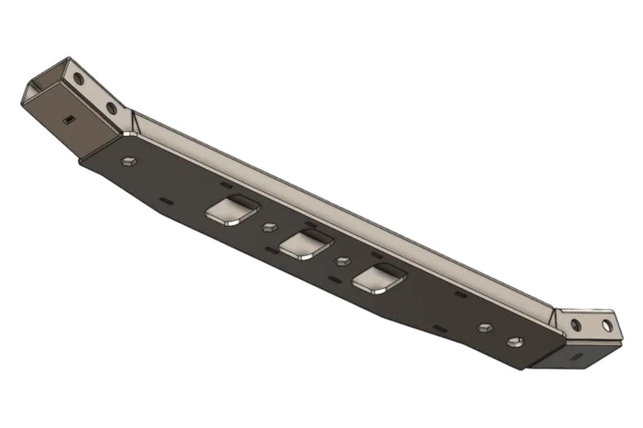 Next Venture Motorsports HD Transmission Crossmember - Silver Zinc Plating