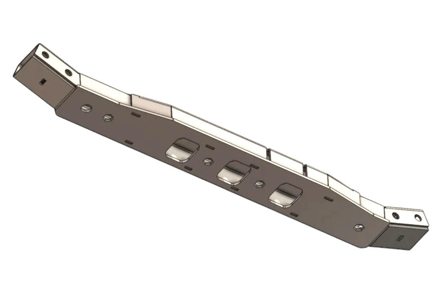 Next Venture Motorsports HD Transmission Crossmember - Silver Zinc Plating