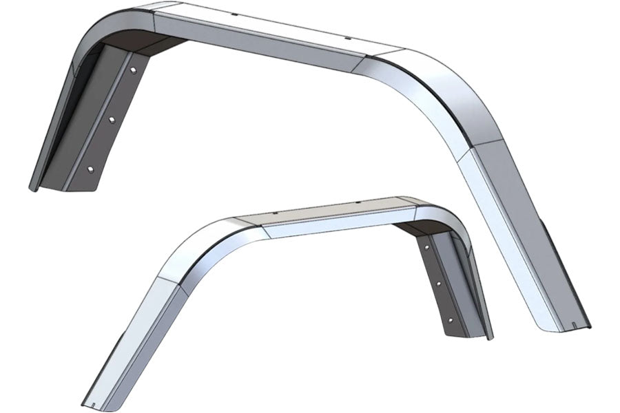 Next Venture Motorsports Aluminum High Line Rear Fender Flares