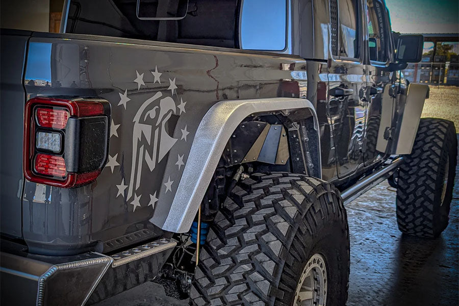 Next Venture Motorsports Aluminum High Line Rear Fender Flares
