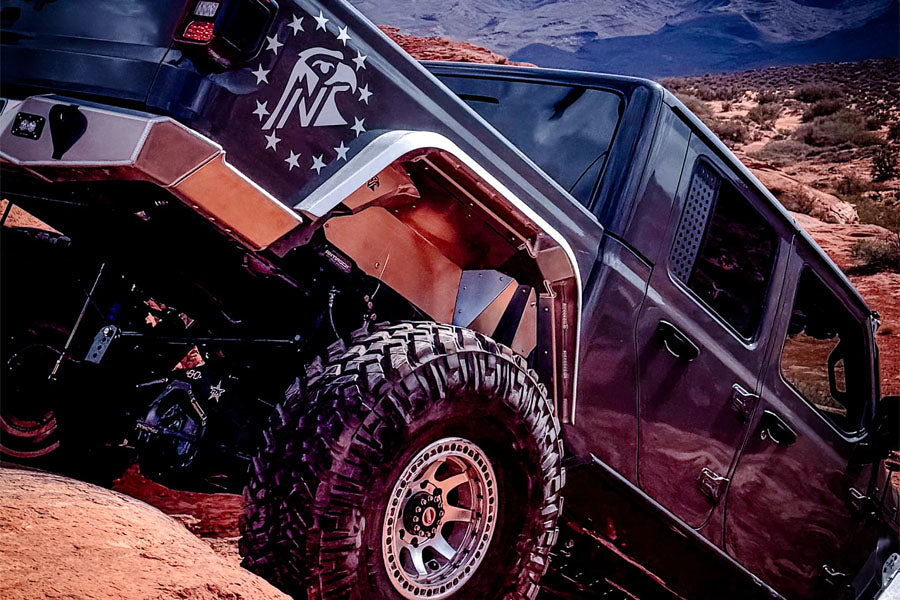 Next Venture Motorsports Aluminum High Line Rear Fender Flares